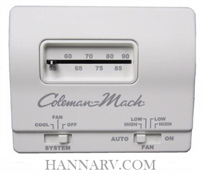 thumbnail image 2 of Coleman 93303411 Furnace Thermostat | Replacement Part For Coleman RV/Mobile Home Furnaces 2 of 10